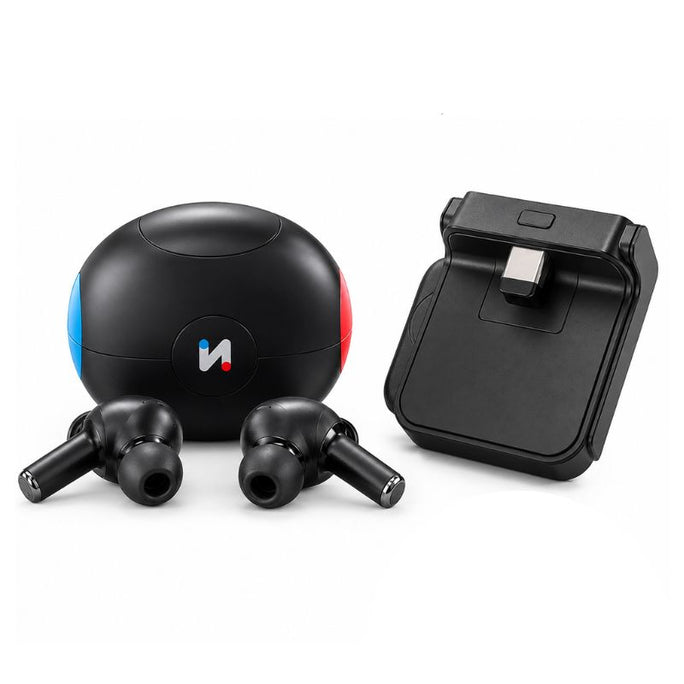 NexTemplo True Wireless Gaming Earbuds with Portable Charging Dock