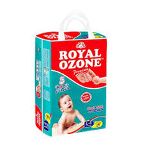 Royal Ozone Baby Diaper Large Size 4 Pack 50 Pcs