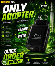 Realme 25W SuperVOOC Fast Charger Adapter