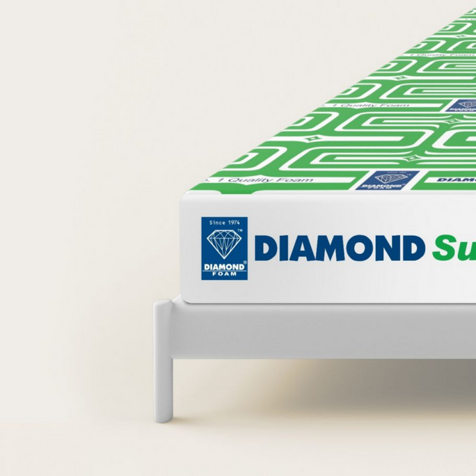 Diamond Supreme Cool Foam Mattress | 12 Years Brand Warranty
