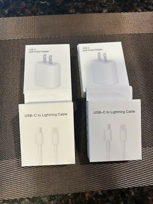 Original Apple 20watt/ USB-C to USB-C Fast Charging Cable & Power Adapter | PD Charger | Type C Data Sync Cable for iPhone 15, MacBook, iPad Pro, Samsung & All Type-C Devices (1m/2m)