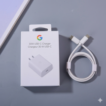 Google Pixel 30W USB-C Fast Charger with Cable (Model G9BR1)
