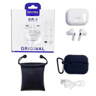 Original Haino Teko (Germany) Air-5 True Wireless Earbuds | Active Noise Cancellation TWS Ear ponds | Bluetooth 5.2 Headset with Free Silicon Cover - Special Deal