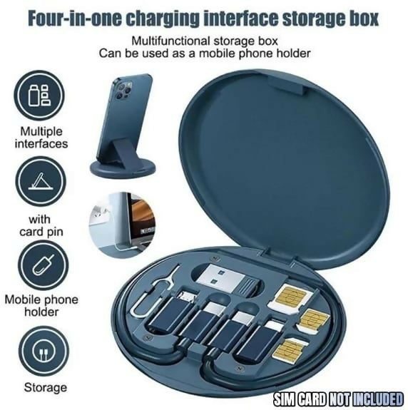 7-in-1 USB-C Multi Adapter Kit with Phone Holder