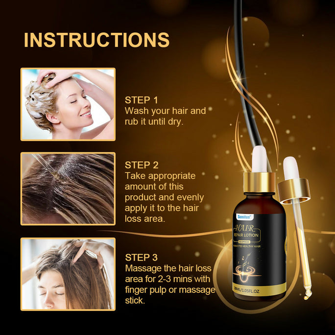 Sumifun Hair Repair Lotion 30ml | Botanical Hair & Scalp Care Serum | Nourishing Hair Care Formula | External Use