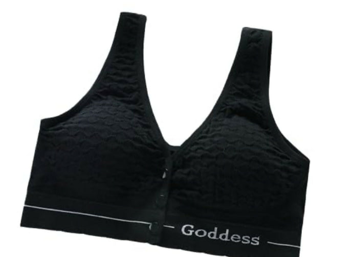 Bra for Women & Girls | Ladies Front Button Seamless Sports Bra | Soft Padded Wireless Bralette | Stretchable Comfortable Everyday Bra | Women's Innerwear