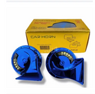 2Pcs Universal Loud Motorcycle/Car Horn 118DB 12V Electric Snail Train Horn Super Loud Waterproof.