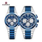 Naviforce NF8048 Bond Chrono For Couples with Official Warranty