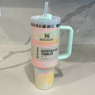 Premium Stanley Quencher H2.O flowstate Stainless Steel 40 Oz insulated Cup, Tumbler, keep Drink hot and cold for certain hours