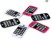 Pack Of 3 Mini Cool Phone Erasers for Kids, Fun Smart Phone Erasers for School, Classroom Supplies, Party Favors and Home Prizes, Fancy Mobile Erasers for Girls Boys / Fancy Erasers for Kids Stylish Eraser Cute Erasers for School Eraser Pencils