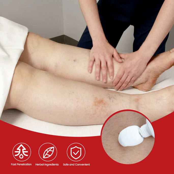 Sumifun Leg Care Cream 20g | Herbal Leg Massage Cream | Cooling Cream for Tired & Heavy Legs | Daily Leg Care Formula
