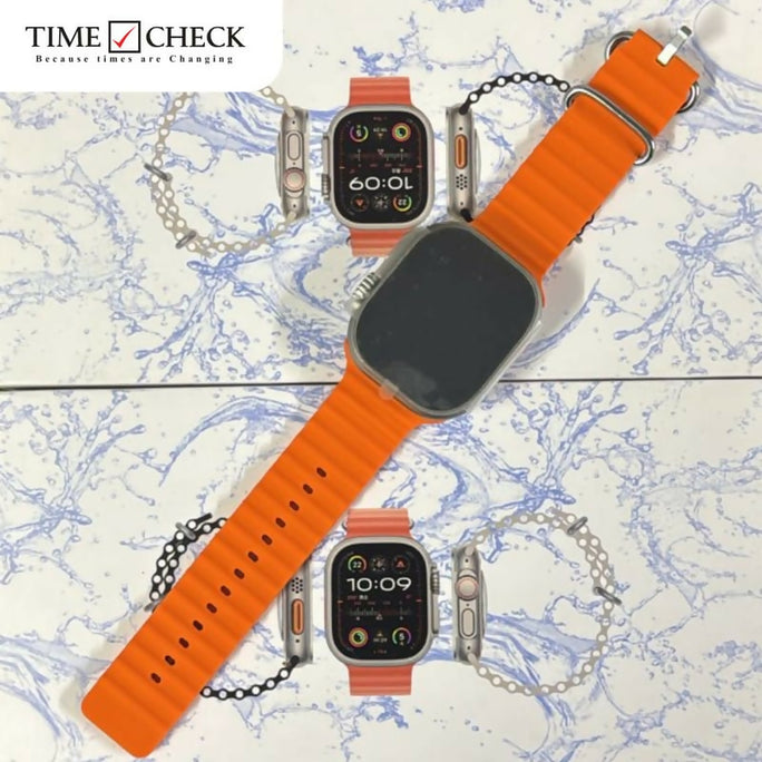 Apple Logo 49mm AMOLED Smart Watch