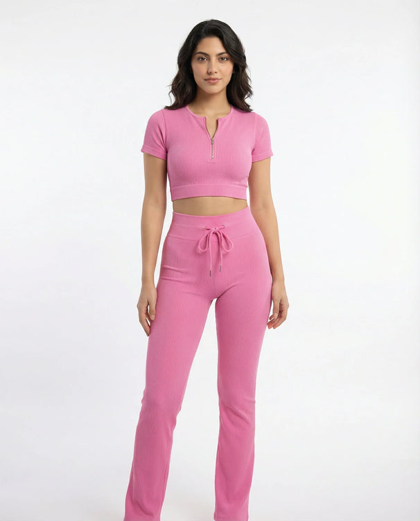 Sajiero Activewear Set - Zen Fit - Pink
