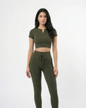 Sajiero Activewear Set - Zen Fit - Green