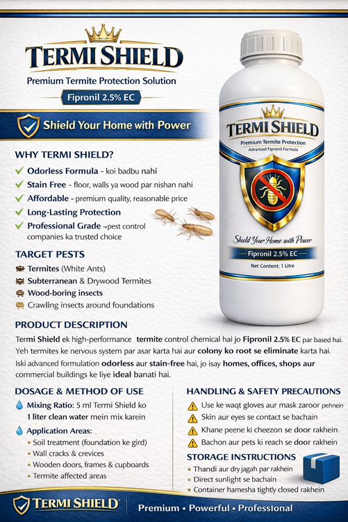 TERMI SHIELD 2.5EC (Termite control chemical)