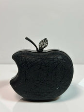 Apple Shape Evening Clutch Bag for Women - Elegant Fancy Party & Wedding Purse