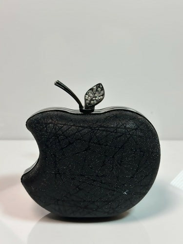 Apple Shape Evening Clutch Bag for Women - Elegant Fancy Party & Wedding Purse