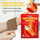 Sumifun Arthritis Patch 8 Pieces | Chinese Herbal Plaster | Joint & Body Care Patch | External Use