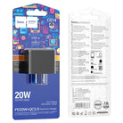HOCO CS14 Ocean PD 20W Dual Port Fast Wall Charger Type C QC3.0