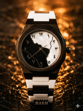 Original Arabic Aura Waterproof Wrist Watch: Trending Matte Finish Luxury Timepiece for Men & Boys special Premium Arabic Aura Watch 2026 watch: Luxury Minimalist Design with Butterfly Clasp & Fiber Chain for Men