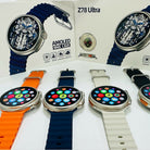 Super Amoled Display Z 78 Original Premium Smart Watch Original Z78 Ultra Smart Watch - 1.52" Large AMOLED Smartwatch Display, Bluetooth Calling SMARTWATCH Fitness Tracker (Multi-Color Options) smart watch