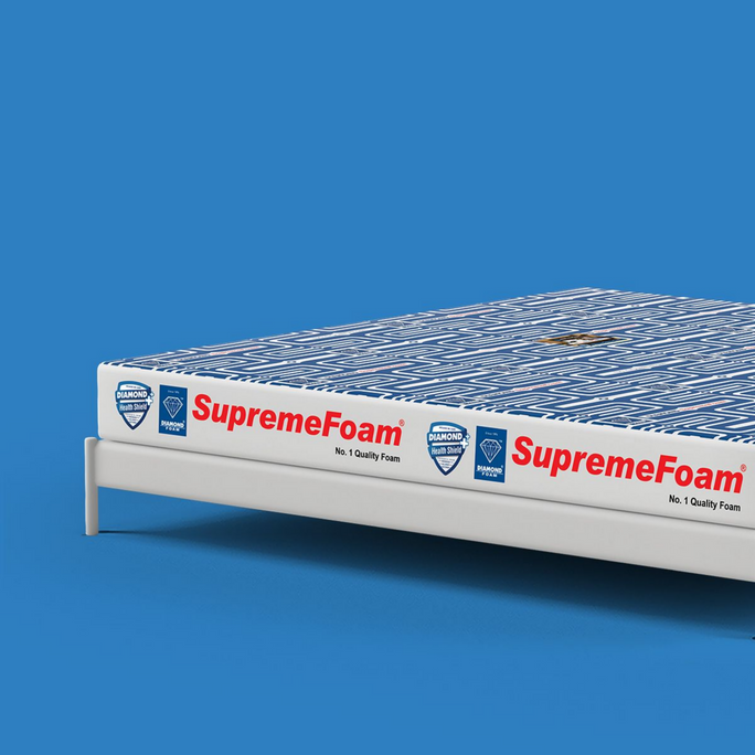 Diamond Supreme Foam Mattress | 12 Years Brand Warranty