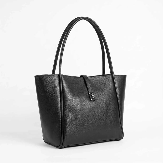 WestStyle - Women's 2PCs Joblet Tote Bag in Black Color