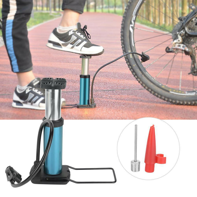 Portable Mini Foot Pump High-Pressure Bicycle, Motorcycle & Car Tire