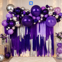 Balloon Garland with Tassel Fringe Decoration Set