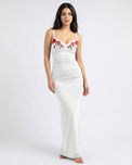 Sajiero Lingerie Gown – Allure Sculpt - White