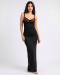 Sajiero Lingerie Gown – Allure Sculpt - Black