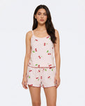 Sajiero Cami Set - Cherry Breeze - Pink