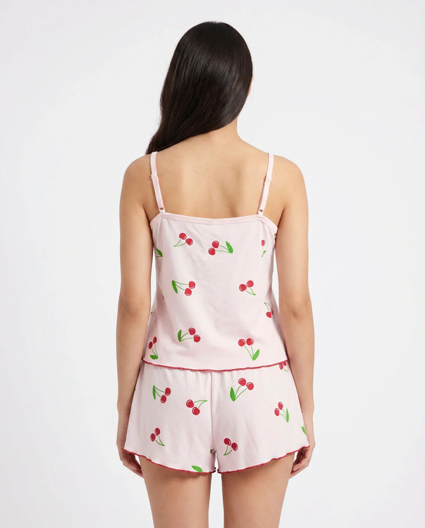 Sajiero Cami Set - Cherry Breeze - Pink