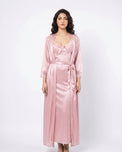 Sajiero Gown Set - Zavira - Pink