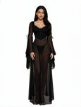 Sajiero Babydoll Lingerie  - Zafira - Black