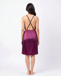 Sajiero Babydoll Lingerie  - Calista - Purple