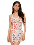 Sajiero Babydoll Lingerie  - Velisse Kiss - White