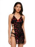 Sajiero Babydoll Lingerie  - Velisse Kiss - Black