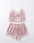Sajiero Babydoll Lingerie  - Elaine - Pink