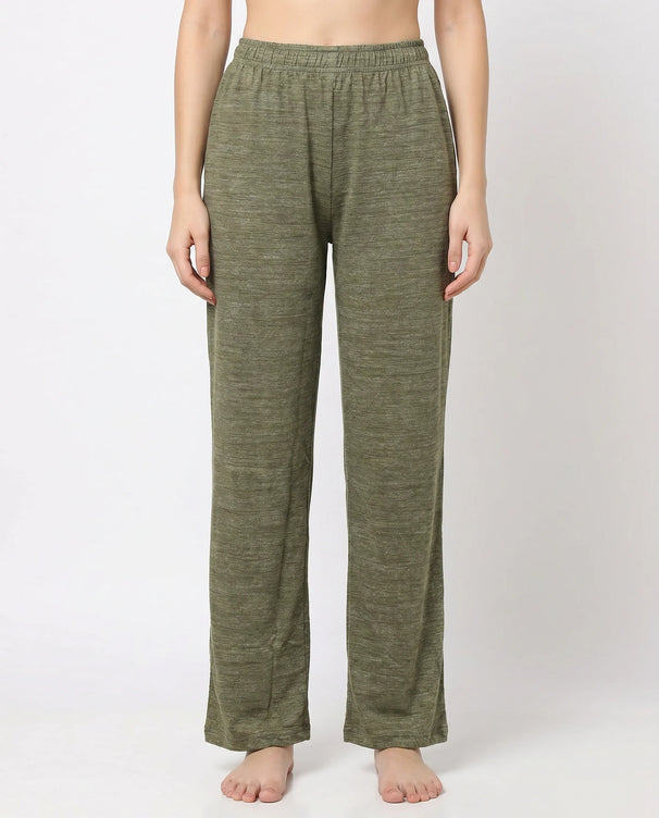 Sajiero Pack Of 2 Trousers - Soft Ease - Maroon & Green
