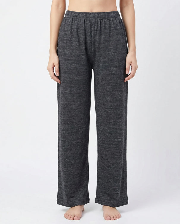 Sajiero Soft Ease - Cotton Relax Trouser - Black