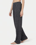 Sajiero Soft Ease - Cotton Relax Trouser - Black