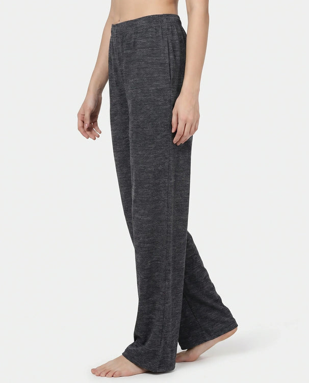 Sajiero Soft Ease - Cotton Relax Trouser - Black