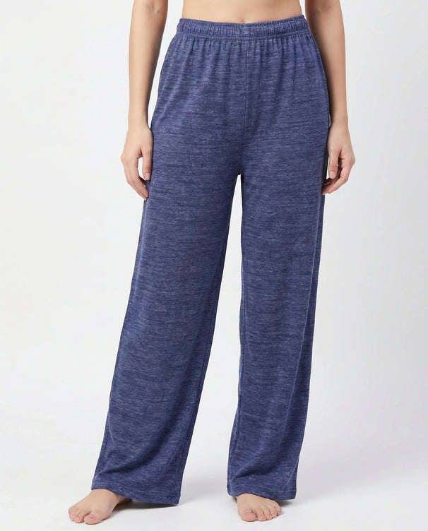 Sajiero Soft Ease - Cotton Relax Trouser - Blue
