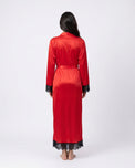 Sajiero Artistry -Lace Long Robe