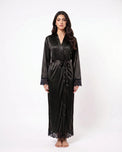 Sajiero Artistry -Lace Long Robe