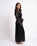 Sajiero Artistry -Lace Long Robe