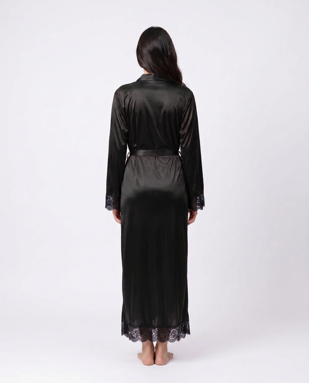 Sajiero Artistry -Lace Long Robe