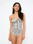 Sajiero Ezra Open Bust Transparent Lingerie