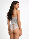Sajiero Ezra Open Bust Transparent Lingerie